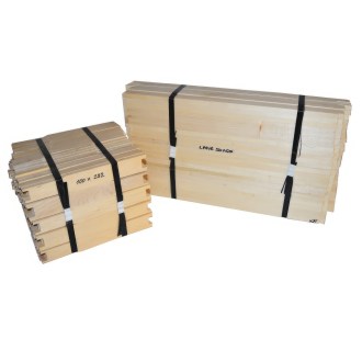 Lindenrohlinge für Rahmen - Langstroth 232 - Hoffman